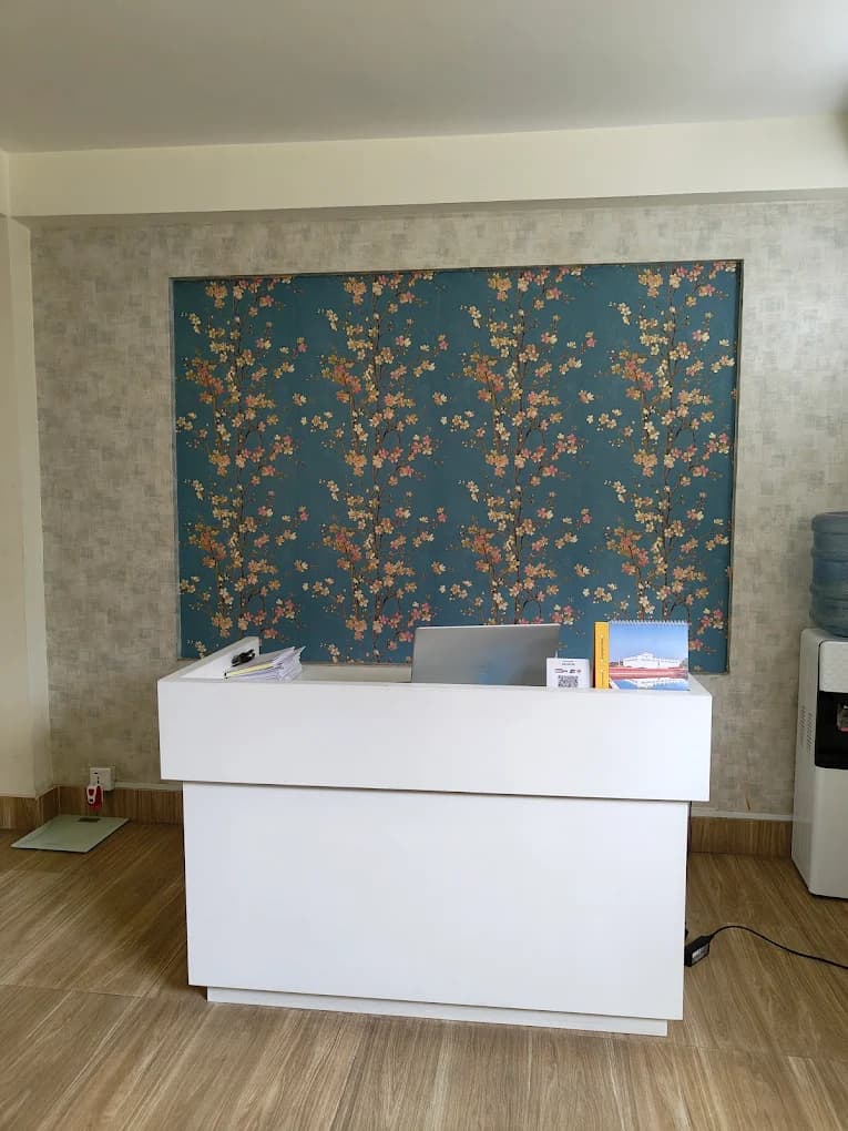 Reception area at Gums and Giggles Dental Clinic